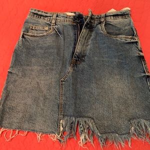 Denim skirt